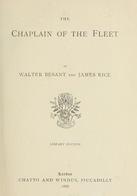 Cover of The Chaplain of the Fleet — Context and Discussion
